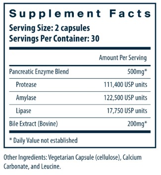 Pancreatin & Ox Bile Extract